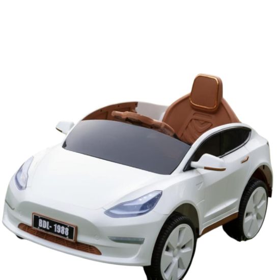 صورة سيارة اطفال تسلا 12 فولت بعدة الوان